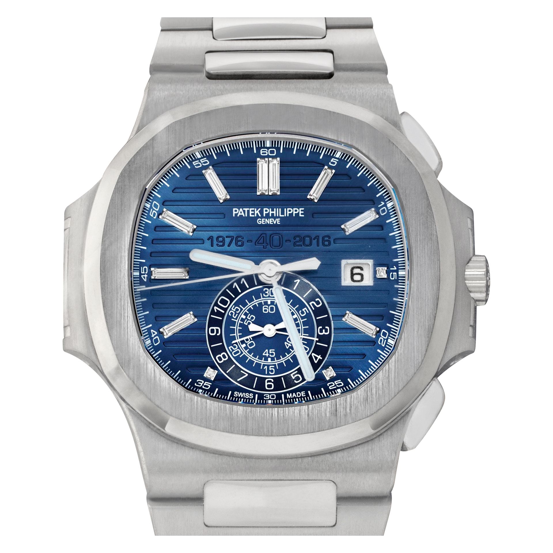 Patek Philippe Nautilus 5976/1G-001 18k white gold 44mm auto watch