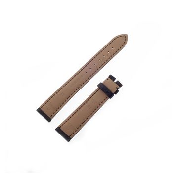 Omega Black Calf Strap With Tang Buckle (18x16)