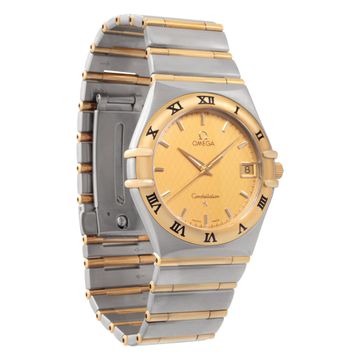 Omega Constellation 1212.30.00 18k & steel 33mm Quartz watch