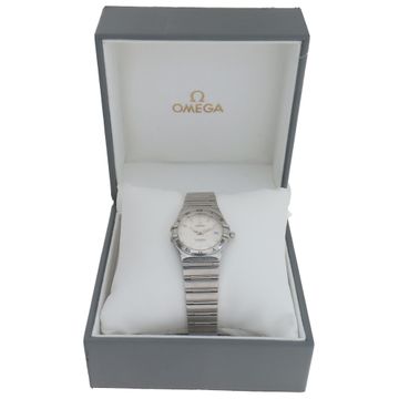 Omega Constellation 59123000 Stainless Steel White dial 27mm Automatic watch