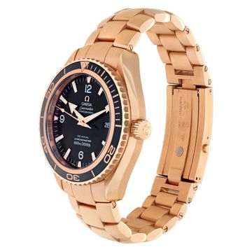 Omega Planet Ocean 222.60.46.20.01.001 18k rose gold Black dial 45.5mm Automatic