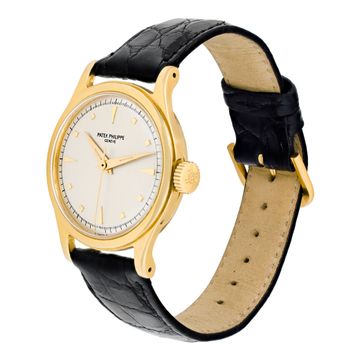 Patek Philippe Calatrava 2508 18k Silver dial 35mm Manual watch