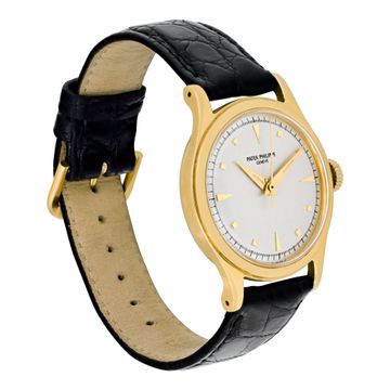 Patek Philippe Calatrava 2508 18k Silver dial 35mm Manual watch