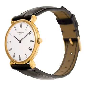 Patek Philippe Calatrava 3820 18k White dial 32mm Manual watch