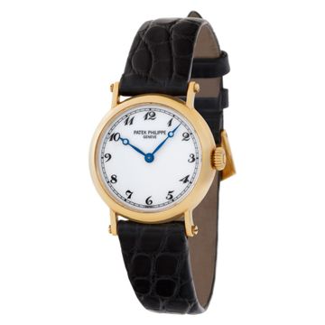 Patek Philippe Calatrava 4860 18k White dial 26mm Manual watch