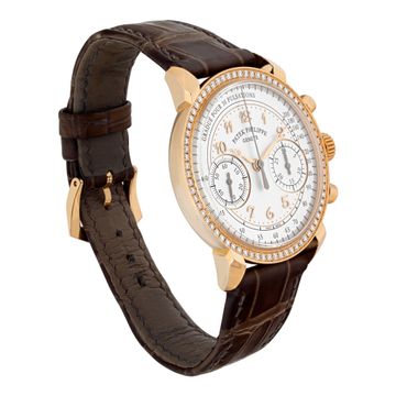 Patek Philippe Chronograph 7150/250R 18k rose gold Ivory dial 38mm Manual watch