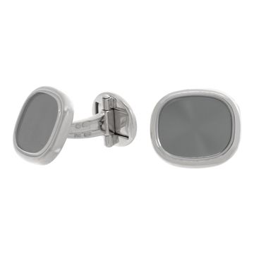Patek Philippe Ellipse 18k white gold cufflinks