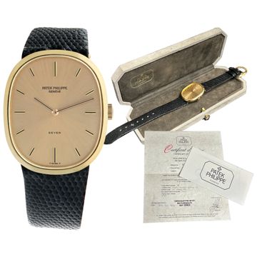 Patek Philippe Ellipse 3748 18k yellow gold 32mm Manual watch