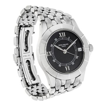 Patek Philippe Neptune 5080 Stainless Steel Black dial 36mm Automatic watch