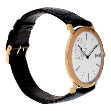 Piaget Altiplano p10522 18k rose gold Silver dial 40mm Manual watch