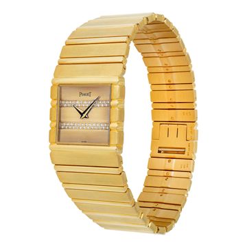Piaget Polo 7131c701 18k Gold dial 25mm Quartz watch