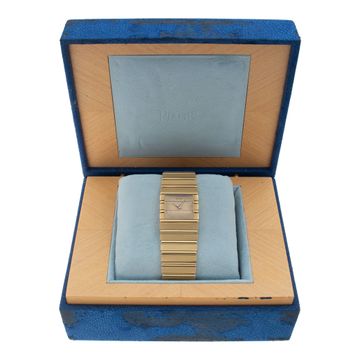 Piaget Polo 7131c701 18k Gold dial 25mm Quartz watch