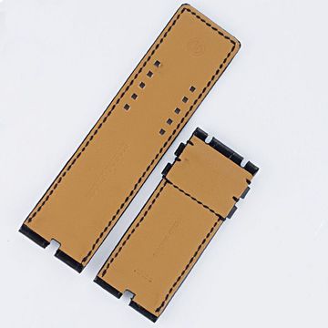 Roger Dubuis Too Much Square Style T26 black alligator strap (28x28).