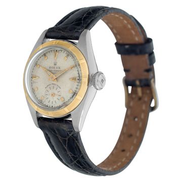 Rolex Bubble 5003 Stainless Steel White dial 24mm Automatic watch