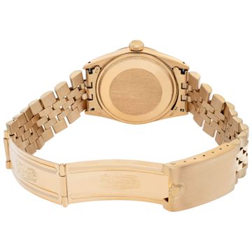 Rolex Date 15038 18k White dial 34mm Automatic watch