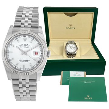 Rolex Datejust 116234 Roulette Dial Stainless Steel 36mm Automatic watch