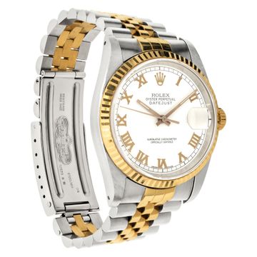 Rolex Datejust 16233 Stainless Steel White dial 36mm Automatic watch