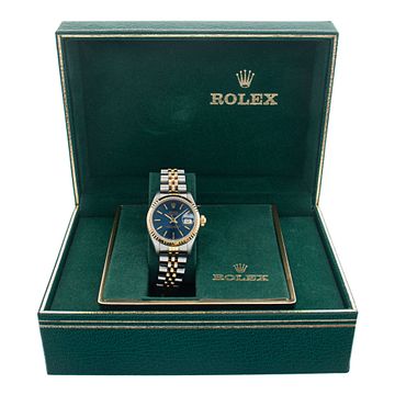 Rolex Datejust 69173 Stainless Steel Blue dial 26mm Automatic watch