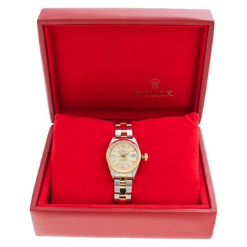 Rolex Datejust 69173 Stainless Steel Silver dial 26mm Automatic watch