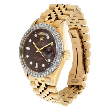 Rolex Day-Date 1803 18k Brown dial 36mm Automatic watch