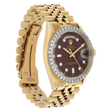 Rolex Day-Date 1803 18k Brown dial 36mm Automatic watch