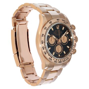 Rolex Daytona 116505 18k rose gold Black dial 40mm Automatic watch