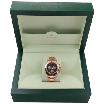Rolex Daytona 116505 18k rose gold Black dial 40mm Automatic watch