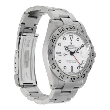 Rolex Explorer II 16570 Stainless Steel White dial 40mm Automatic watch