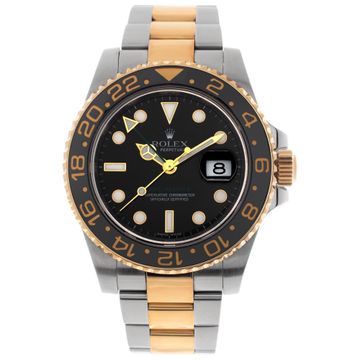 Rolex GMT-Master II 116713 Stainless Steel Black dial 40mm Automatic watch