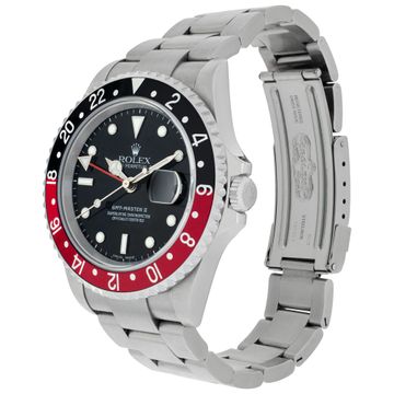 Rolex GMT-Master II "Coke" 16710 Stainless Steel Black dial 40mm Automatic watch