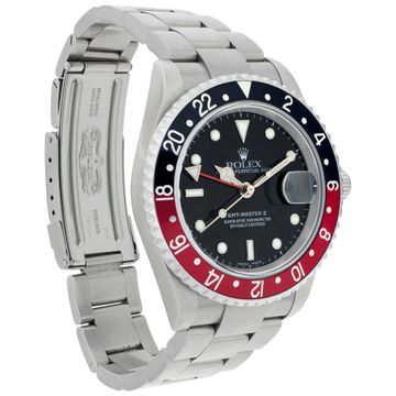 Rolex GMT-Master II "Coke" 16710 Stainless Steel Black dial 40mm Automatic watch