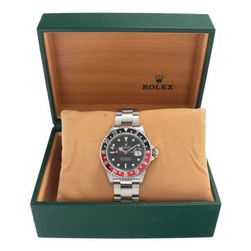 Rolex GMT-Master II "Coke" 16710 Stainless Steel Black dial 40mm Automatic watch