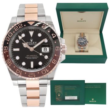 Rolex GMT-Master II "Rootbeer" 126711chnr Stainless Steel Black dial 40mm Automa