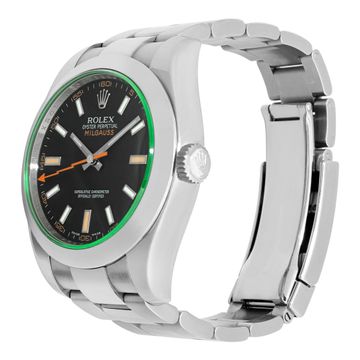 Rolex Milgauss 116400v stainless steel 40mm auto watch