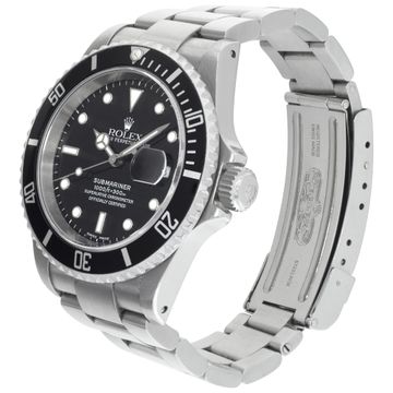 Rolex Submariner 16610 Stainless Steel Black dial 40mm Automatic watch