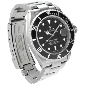 Rolex Submariner 16610 Stainless Steel Black dial 40mm Automatic watch