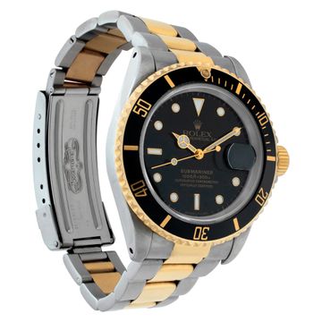 Rolex Submariner 16613 Stainless Steel Black dial 40mm Automatic watch
