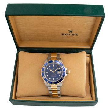 Rolex Submariner 16613 Stainless Steel Blue dial 40mm Automatic watch