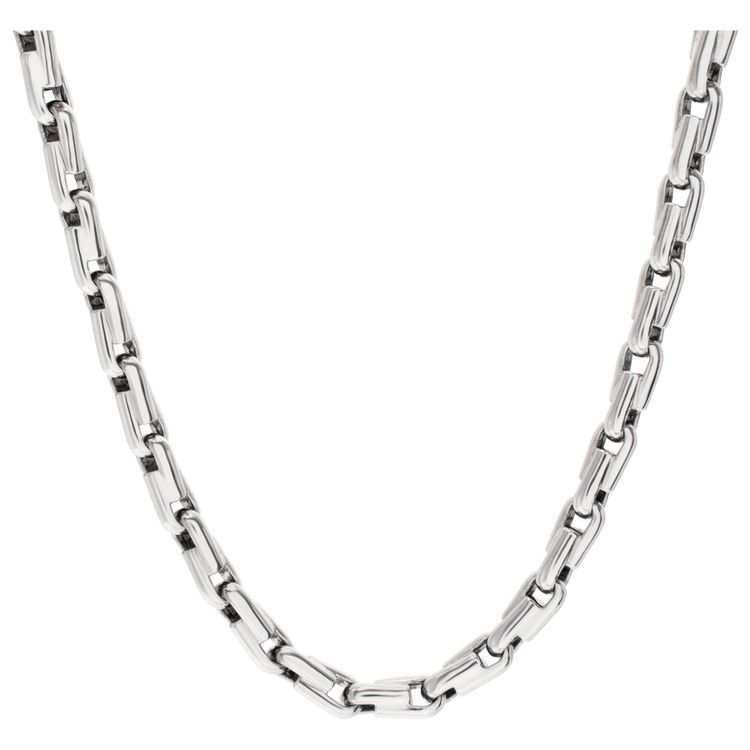 Fabulous diamond necklace in platinum