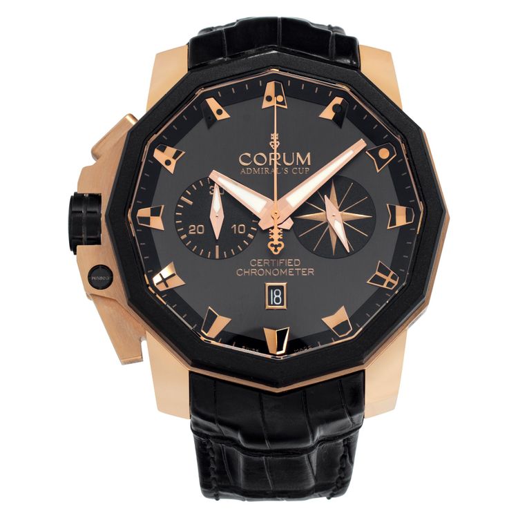 Corum Admirals Cup 082.500.53/0F62 AW02 Bronze Brown dial 45mm Automatic watch