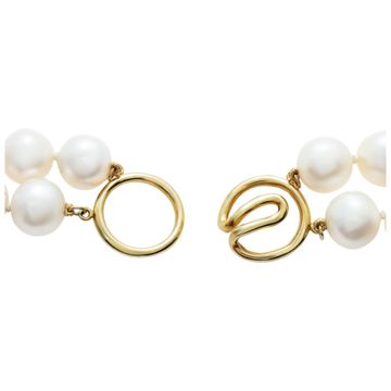 Scully & Scully Multicolor Gemstone & Pearl Necklace with 18k yellow gold setting