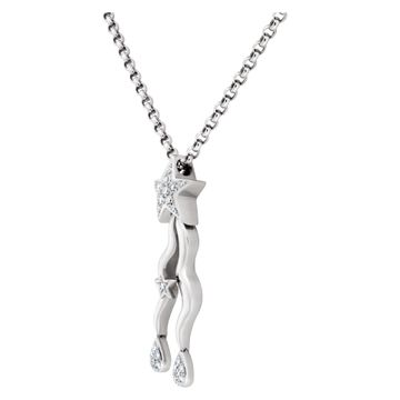 Shooting star diamond pendant with .25 carats in diamonds