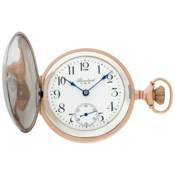 Standard pocket watch sterling silver mm Manual watch