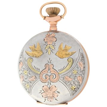 Standard pocket watch sterling silver mm Manual watch