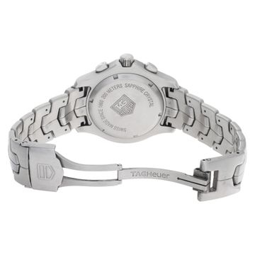 Tag Heuer Link CJ1110 Stainless Steel Black dial 41mm Quartz watch