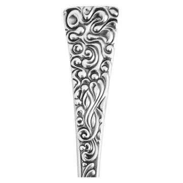 "TAPESTRY" Sterling Silver Flatware set by Reed & Barton, patented in 1964- 7 Place set for 12 with 4 serving pieces. Over 3000 grams sterling silver.