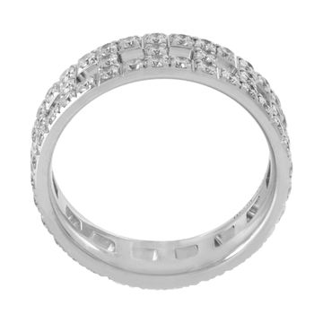 Tiffany & Co. True T diamond ring in 18k white gold