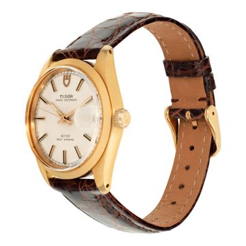 Tudor Prince 9050/1 Gold Plate Silver dial 34mm Automatic watch