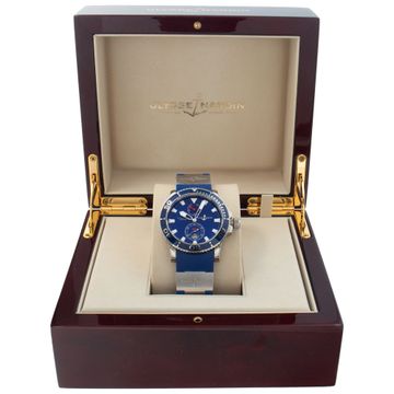 Ulysse Nardin Marine 260-32-3a 18k White Gold Blue dial 42.5mm Automatic watch