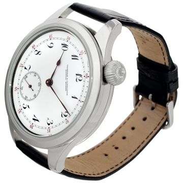 Vacheron Constantin pocket watch Stainless Steel White dial 48mm Manual watc